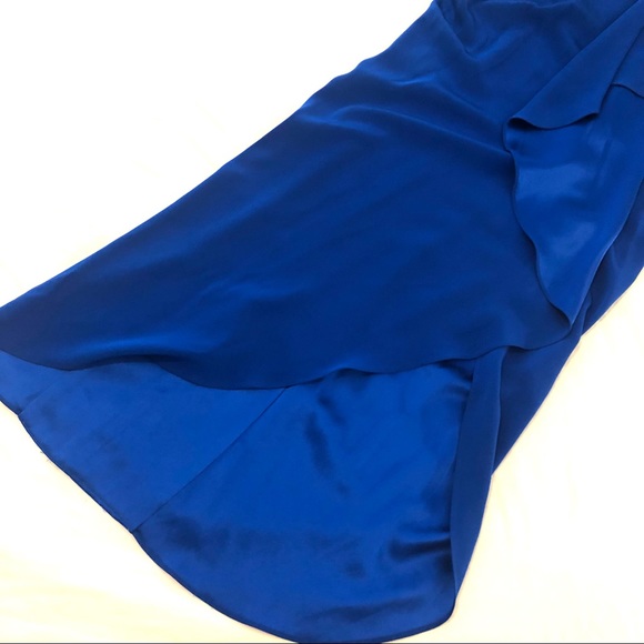 NW0T 100% Silk Catherine Malandrino Haute Couture silk maxi skirt - Picture 3 of 16
